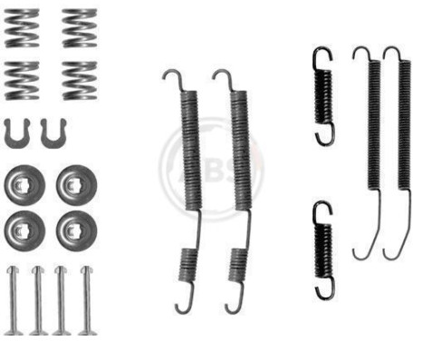Accessory Kit, brake shoes, Image 3