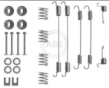 Accessory Kit, brake shoes, Image 3