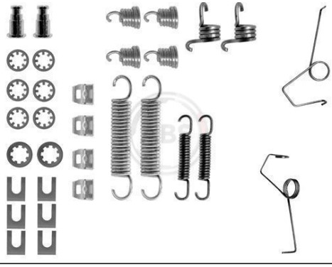 Accessory Kit, brake shoes, Image 3