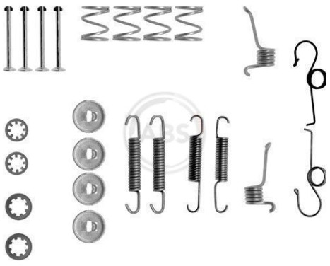 Accessory Kit, brake shoes, Image 3