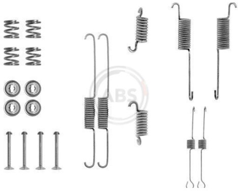 Accessory Kit, brake shoes, Image 3