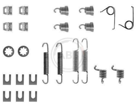 Accessory Kit, brake shoes, Image 3