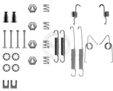 Accessory Kit, brake shoes, Image 3