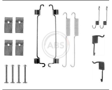 Accessory Kit, brake shoes, Image 3
