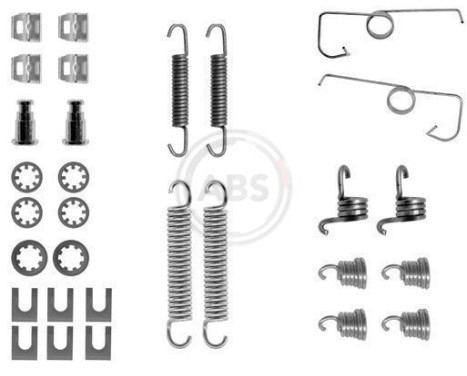 Accessory Kit, brake shoes, Image 3