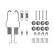 Accessory Kit, brake shoes