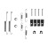 Accessory Kit, brake shoes