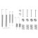 Accessory Kit, brake shoes