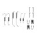 Accessory Kit, brake shoes