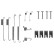 Accessory Kit, brake shoes