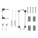 Accessory Kit, brake shoes
