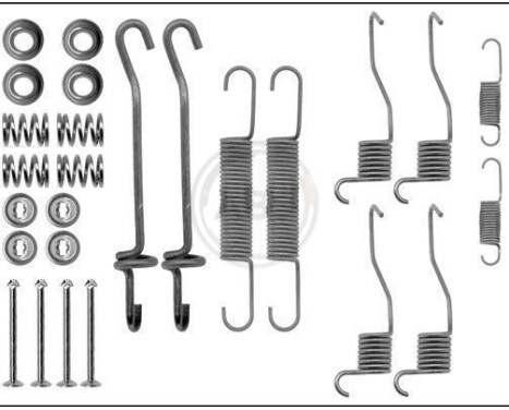 Accessory Kit, brake shoes, Image 3