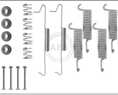 Accessory Kit, brake shoes, Image 3
