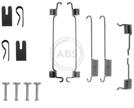 Accessory Kit, brake shoes, Image 3
