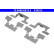 Accessory Kit, disc brake pad, Thumbnail 2