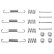 Accessory Kit, parking brake shoes, Thumbnail 2