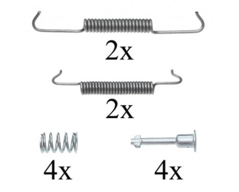 Accessory Kit, parking brake shoes, Image 2