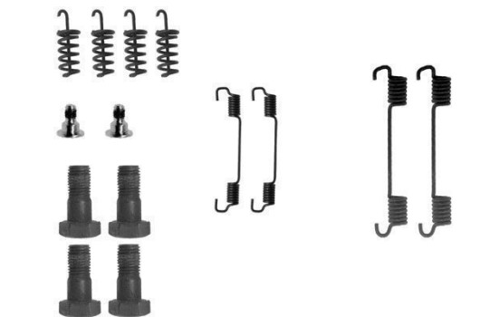 Accessory Kit, parking brake shoes