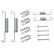 Accessory Kit, parking brake shoes