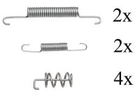 Accessory Kit, parking brake shoes