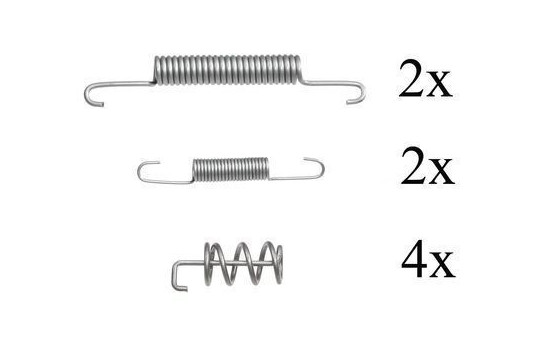 Accessory Kit, parking brake shoes