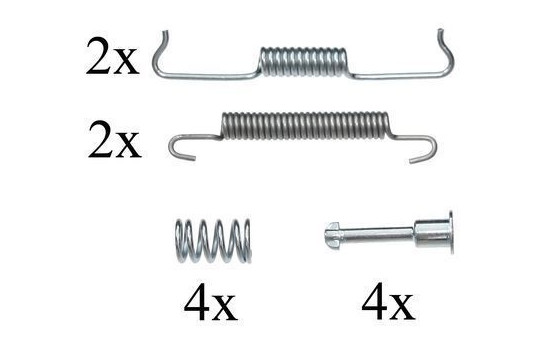 Accessory Kit, parking brake shoes