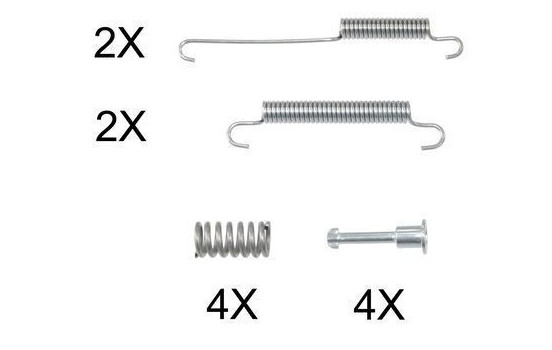 Accessory Kit, parking brake shoes