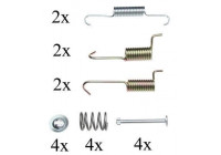 Accessory Kit, parking brake shoes