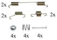 Accessory Kit, parking brake shoes