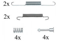 Accessory Kit, parking brake shoes