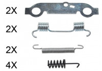 Accessory Kit, parking brake shoes