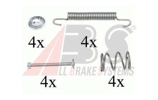 Accessory Kit, parking brake shoes, Image 2