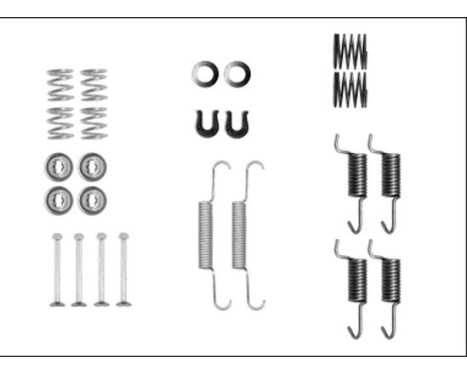 Accessory Kit, parking brake shoes