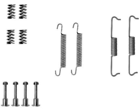 Accessory Kit, parking brake shoes