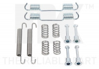 Accessory Kit, parking brake shoes