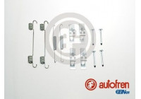 Accessory Kit, parking brake shoes