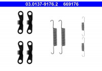 Accessory Kit, parking brake shoes
