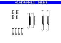 Accessory Kit, parking brake shoes