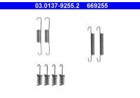 Accessory Kit, parking brake shoes