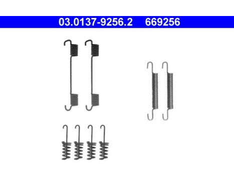 Accessory Kit, parking brake shoes
