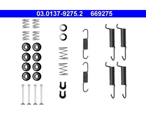 Accessory Kit, parking brake shoes
