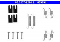 Accessory Kit, parking brake shoes