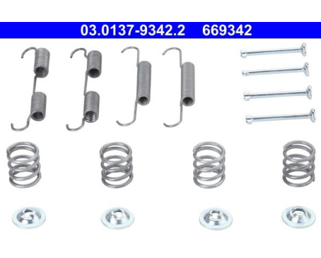 Accessory Kit, parking brake shoes, Image 2