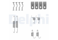 Accessory Kit, parking brake shoes