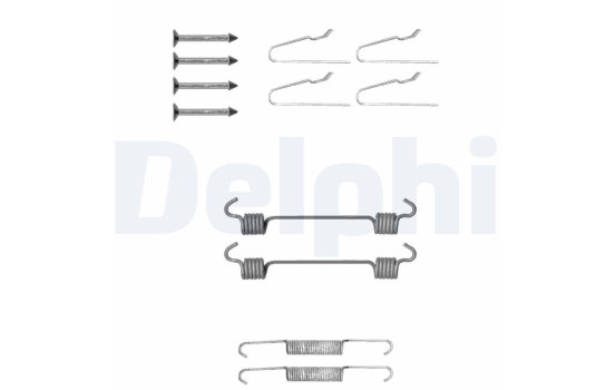 Accessory Kit, parking brake shoes
