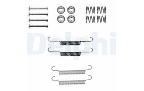 Accessory Kit, parking brake shoes