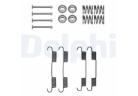 Accessory Kit, parking brake shoes