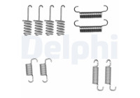 Accessory Kit, parking brake shoes