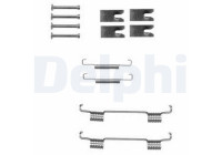 Accessory Kit, parking brake shoes