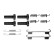 Accessory Kit, parking brake shoes